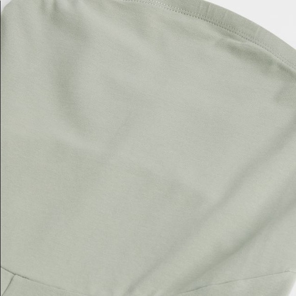 H&M MAMA Sage Green Bike Shorts Large - Picture 4 of 4
